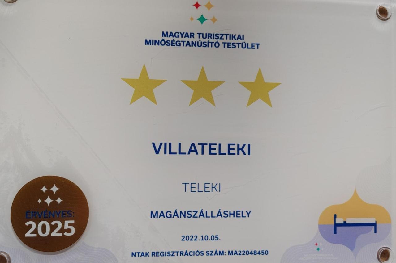 Villa Teleki Экстерьер фото